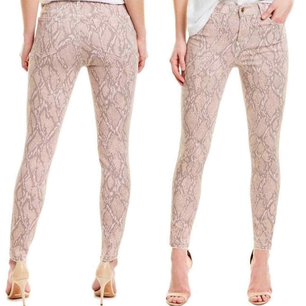 J Brand Alana High Rise Crop Skinny Jeans in Adder